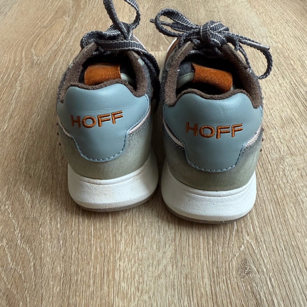 HOFF Buckingham Women’s Sneakers Gray Suede Multi-Color Size US 6 Walking Shoes - Picture 4 of 6